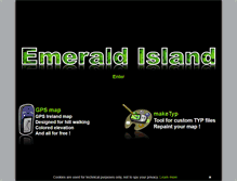 Tablet Screenshot of emerald-island.eu